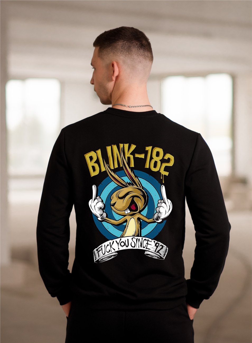 Світшот тринитка футер Blink-182 2 S - XL